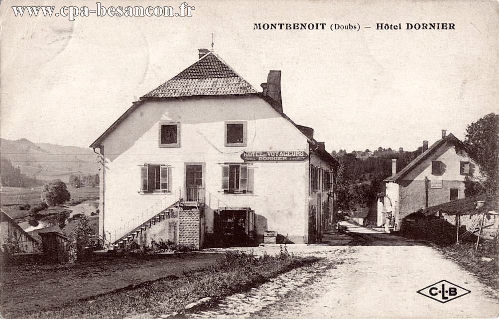 MONTBENOIT (Doubs) - Hôtel DORNIER